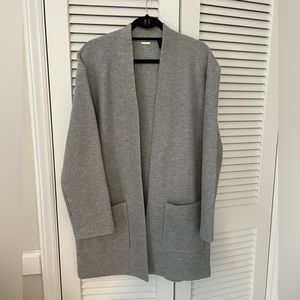 Magaschoni Merino Open Sweater Jacket